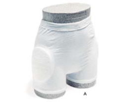 Höftskydd/fallbyxa SafeHip Classic Unisex fastsydda skydd stl XS